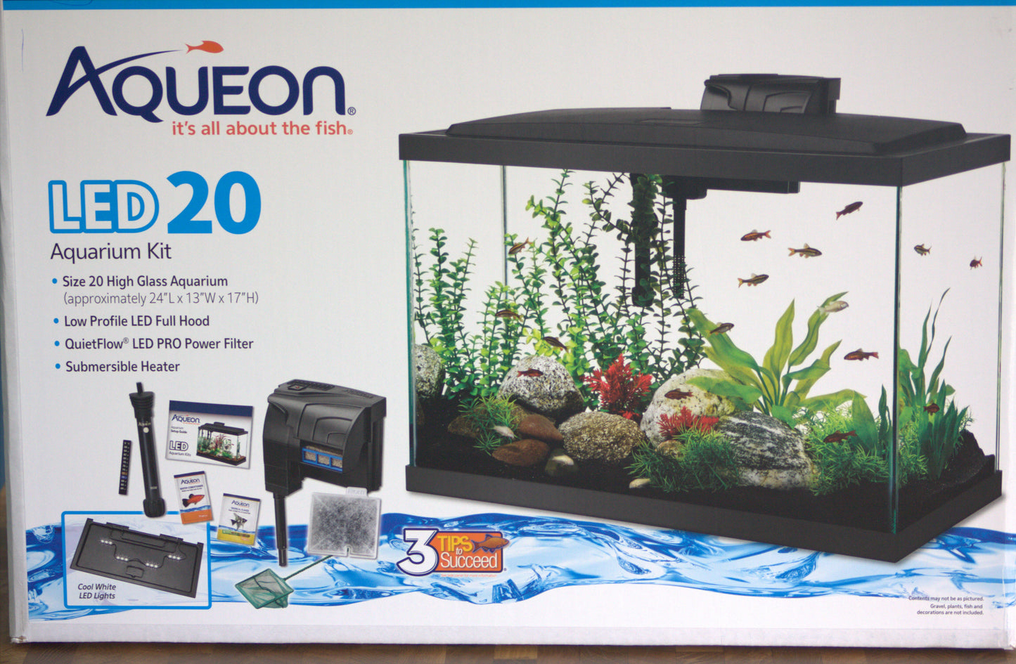 Aqueon LED 20 Aquarium Kit