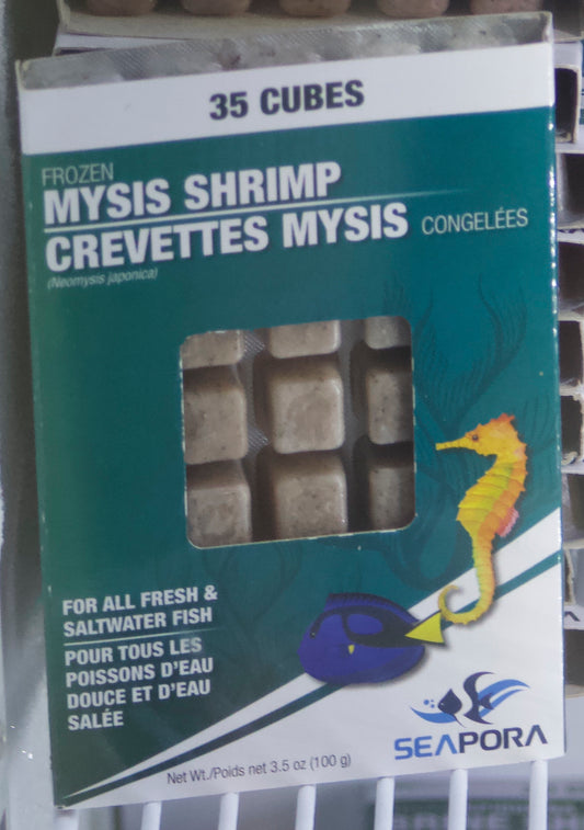 Frozen Mysis Shrimp (100 grams) Seapora