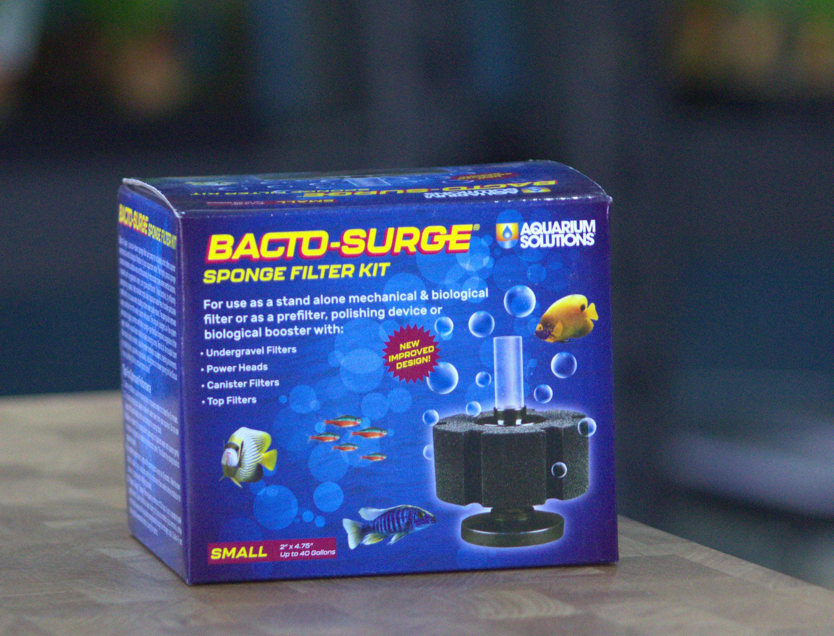 Bacto Surge Sponge Filter Small