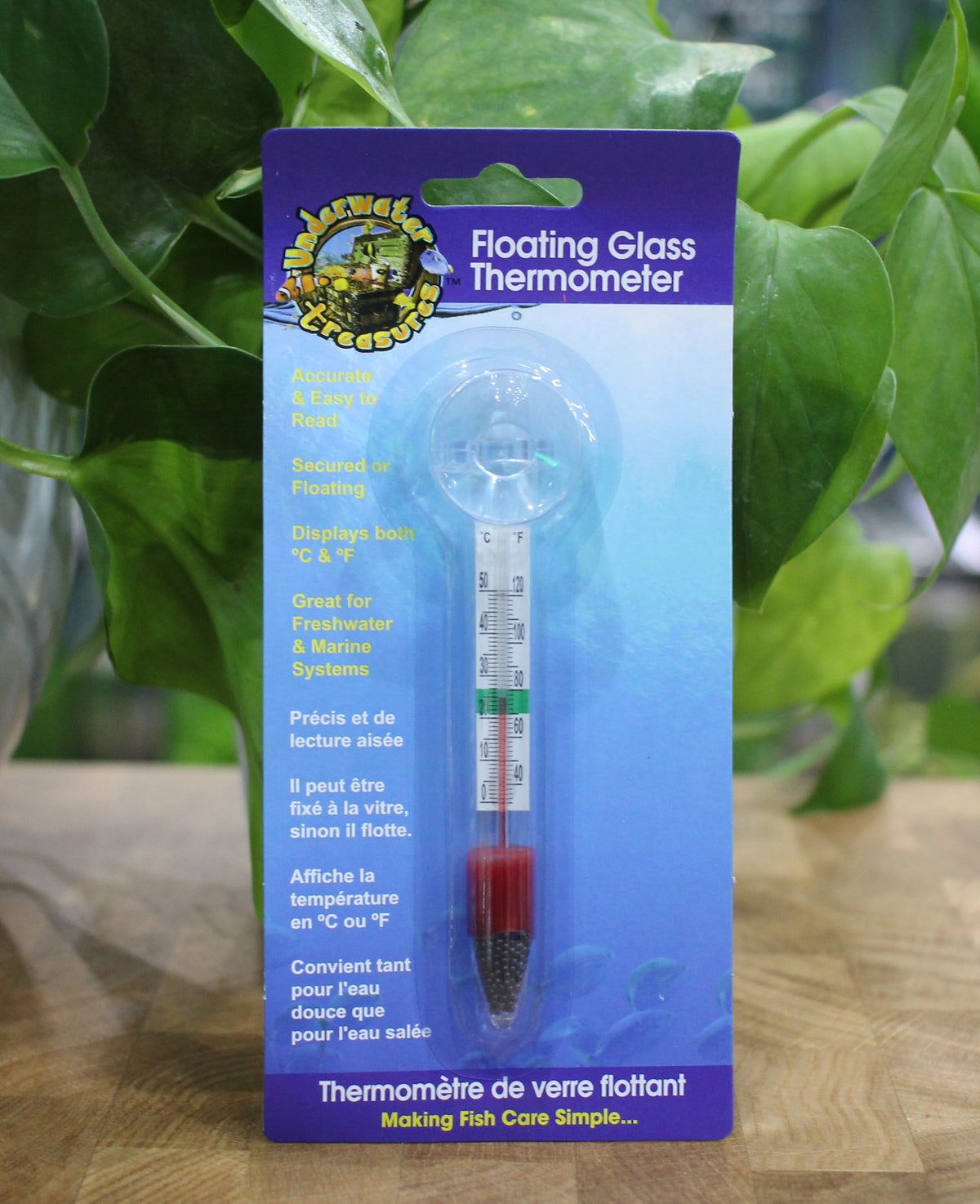 Floating Glass Thermometer – Forge's Fish
